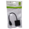 CONVERTIDOR HDMI MACHO A SVGA NEGRO