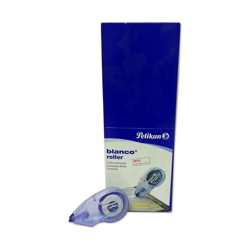 CORRECTOR EN CINTA ROLLER MINI PELIKAN 4.2 MM X 6 MTS