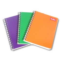 CUADERNO FRANCES SCRIBE CLASICO C-7 DOBLE ESPIRAL 100 HOJAS
