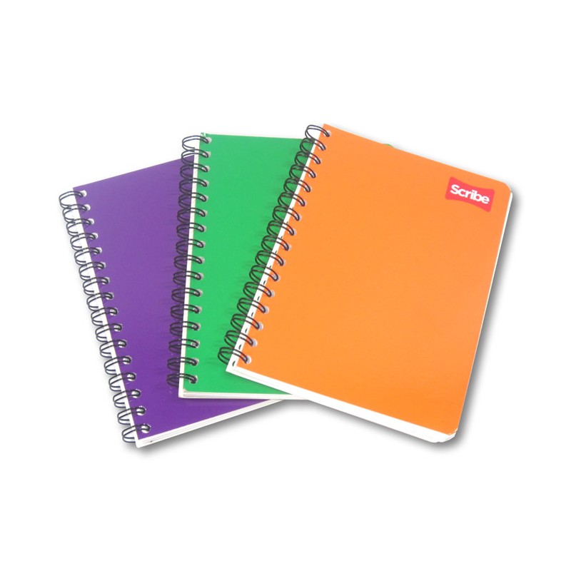 CUADERNO FRANCES SCRIBE CLASICO C-7 DOBLE ESPIRAL 100 HOJAS