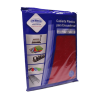 CUBIERTA PLASTICA PLATINO ROJO ZEBRA
