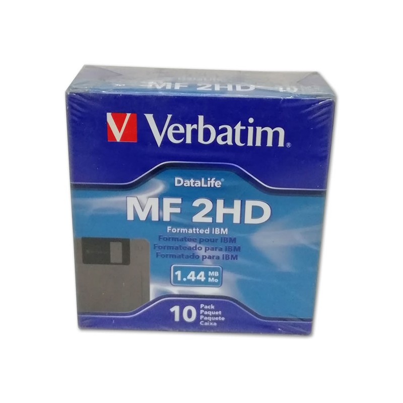 DISKETTE 3.5 VERBATIM 2HD FORMATEADO