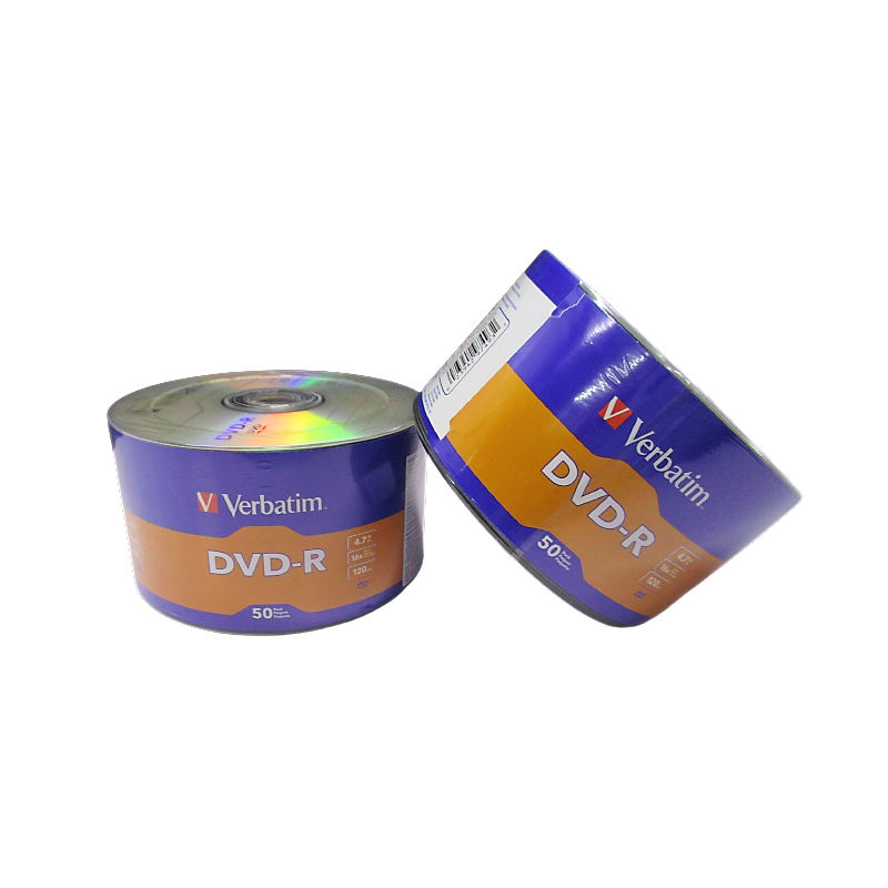 DVD-R DISCO VERBATIM 4.7 GB 16X 120 MINUTOS