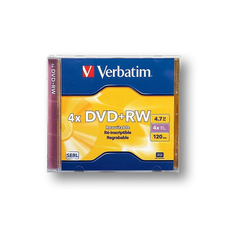 DVD+RW DISCO VERBATIM PIEZA