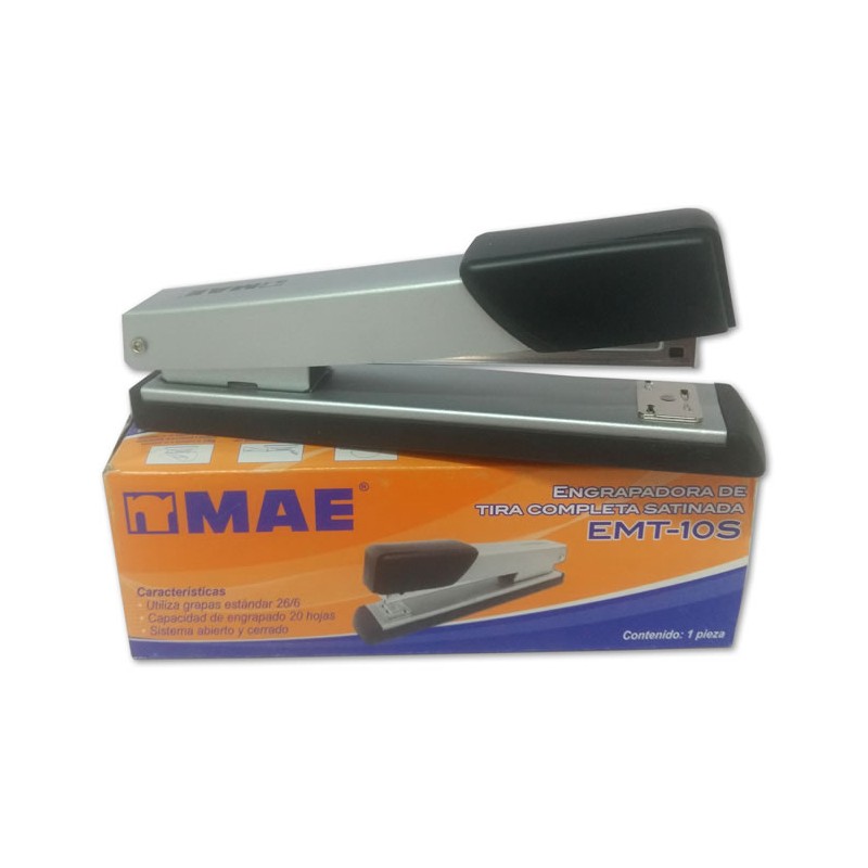 ENGRAPADORA METALICA TIRA COMPLETA SATINADA MAE