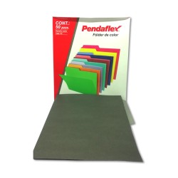 FOLDER TAMAÑO CARTA COLOR BITONO NEGRO