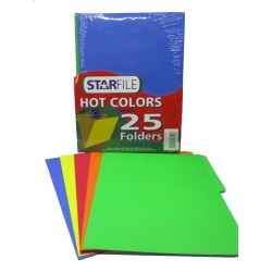 FOLDER TAMAÑO CARTA 5 COLORES SURTIDOS