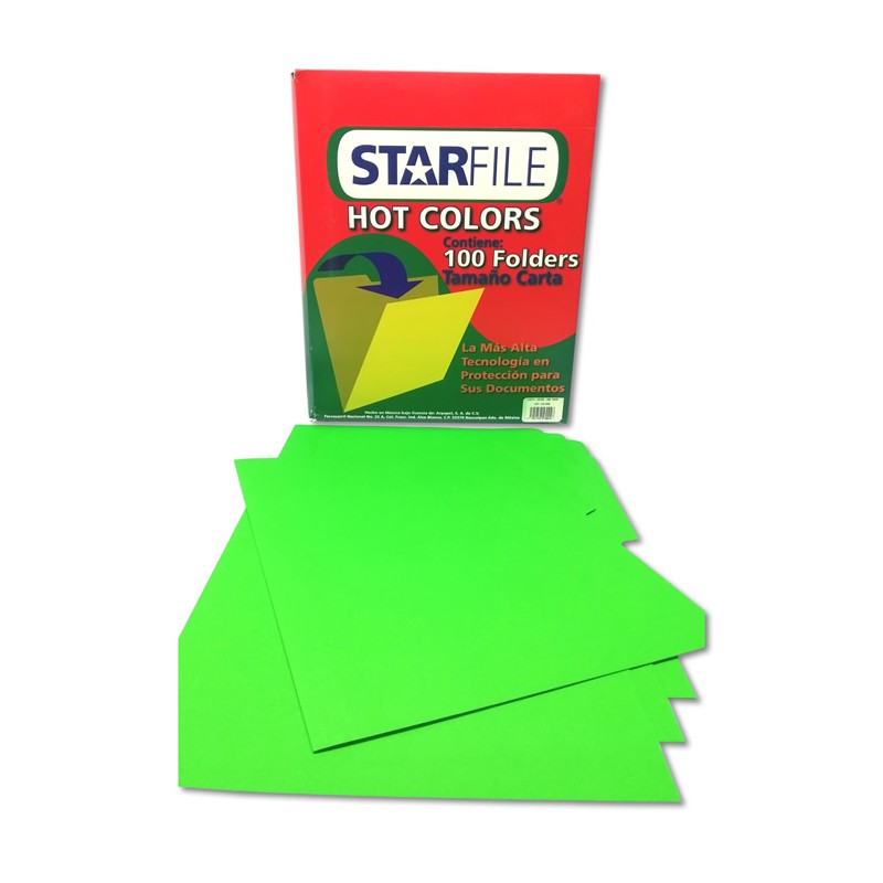 FOLDER TAMAÑO CARTA COLOR VERDE