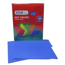 FOLDER TAMAÑO CARTA COLOR AZUL