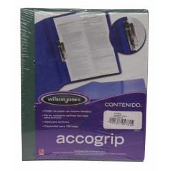 FOLDER CON PALANCA TAMAÑO CARTA VERDE OSCURO