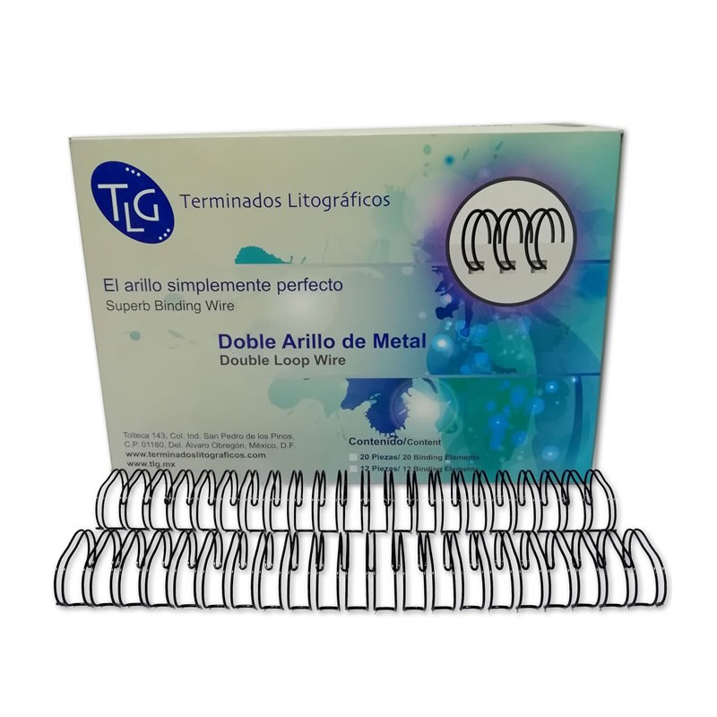 ARILLO METALICO NEGRO 3/8 TLG