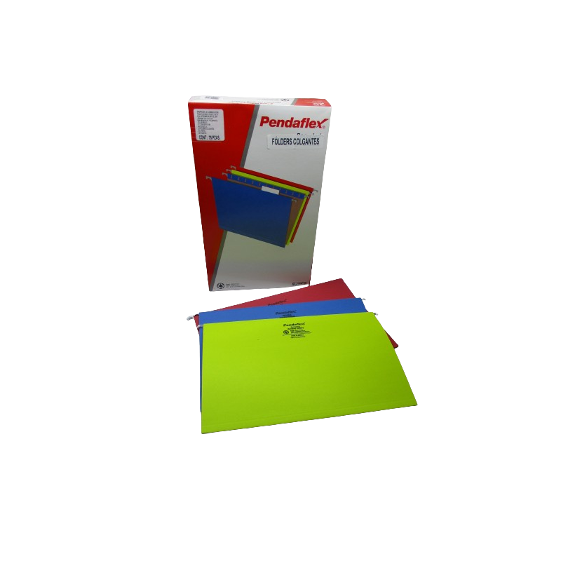 FOLDER COLGANTE TAMAÑO OFICIO COLORES SURTIDOS