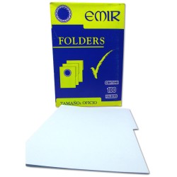 FOLDER TAMAÑO OFICIO COLOR AZUL