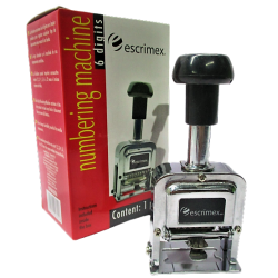 FOLIADOR AUTOMATICO 6 DIGITOS ESCRIMEX