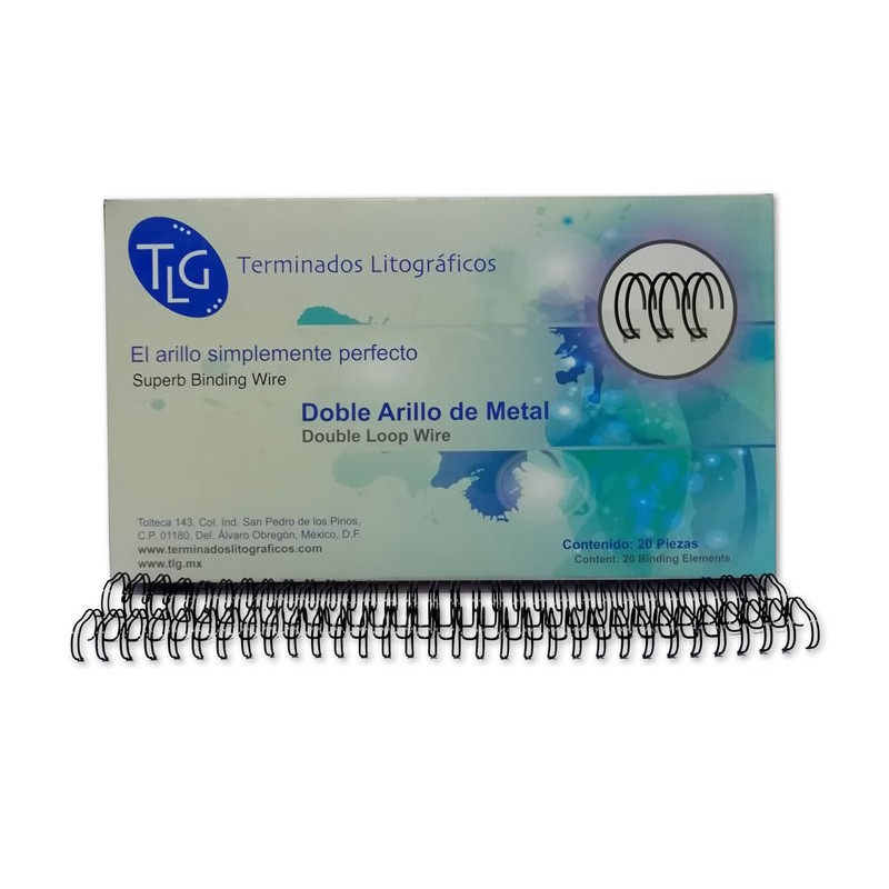 ARILLO METALICO NEGRO 7/8 TLG
