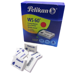 GOMA BLANCA PELIKAN WS60