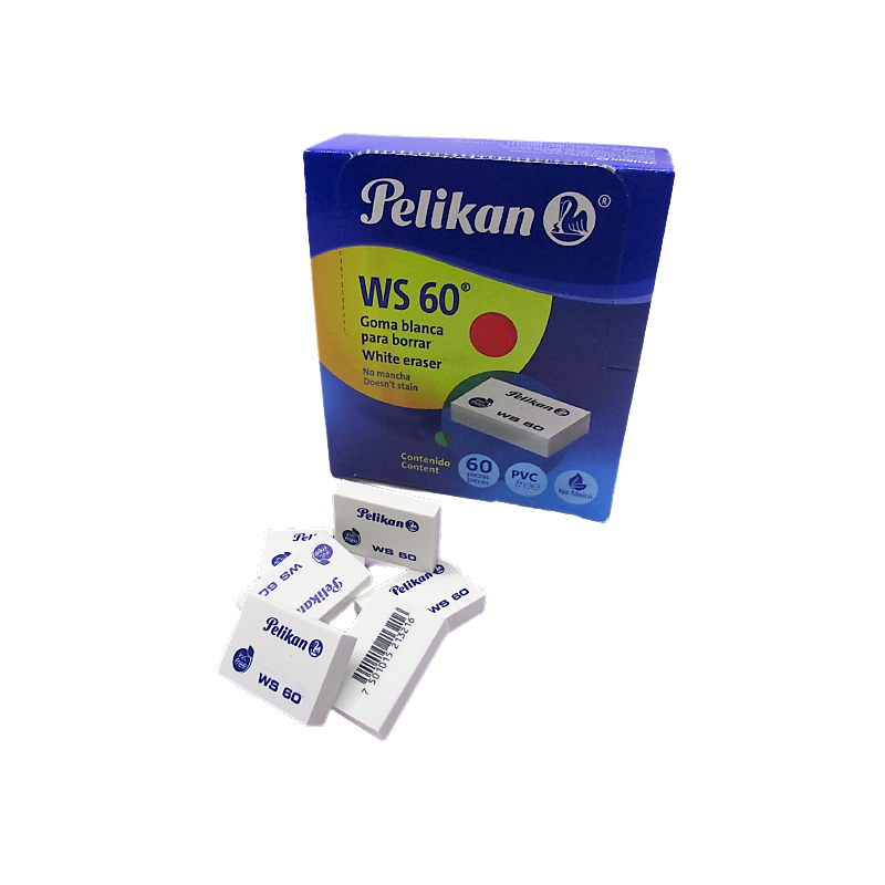 GOMA BLANCA PELIKAN WS60
