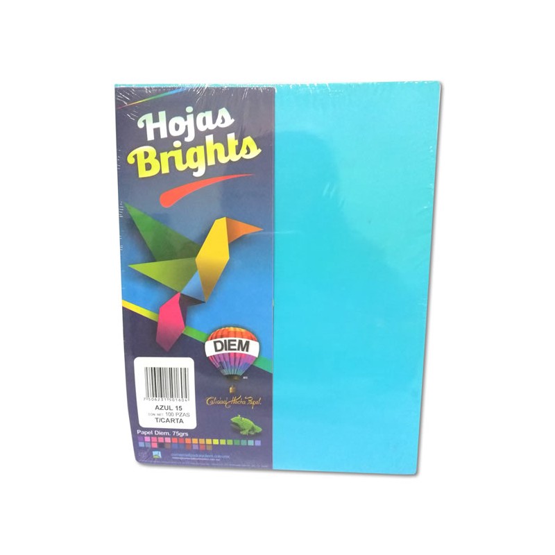 HOJAS DE COLOR AZUL DIEM