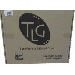 ARILLO METALICO NEGRO 5/16 TLG CON 100 PZAS
