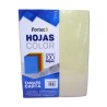 HOJAS DE COLOR CREMA PASTEL