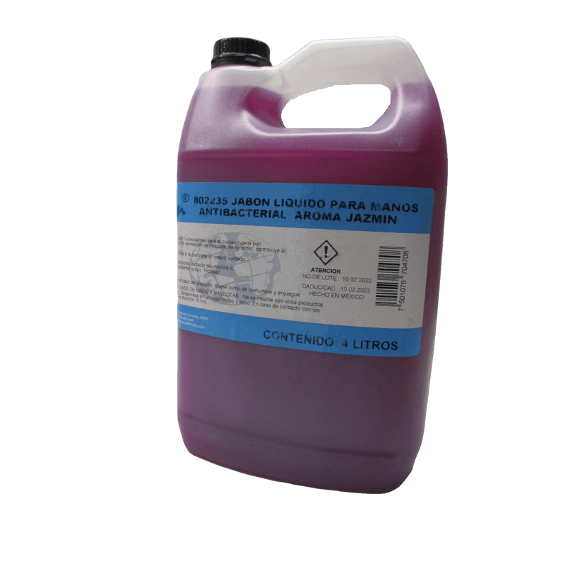 JABON LIQUIDO DE 4 LITROS