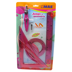 JUEGO DE GEOMETRIA MAE FLEXIBLE GRANDE