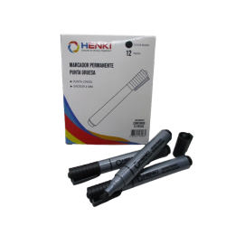 MARCADOR PERMANENTE NEGRO HENKI