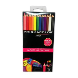 LAPICES DE COLORES PRISMACOLOR JUNIOR CON 12 PIEZAS