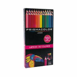 LAPICES DE COLORES PRISMACOLOR JUNIOR CON 24 PIEZAS