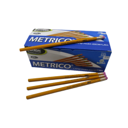 LAPIZ DE GRAFITO HEXAGONAL METRICO 2 1/2