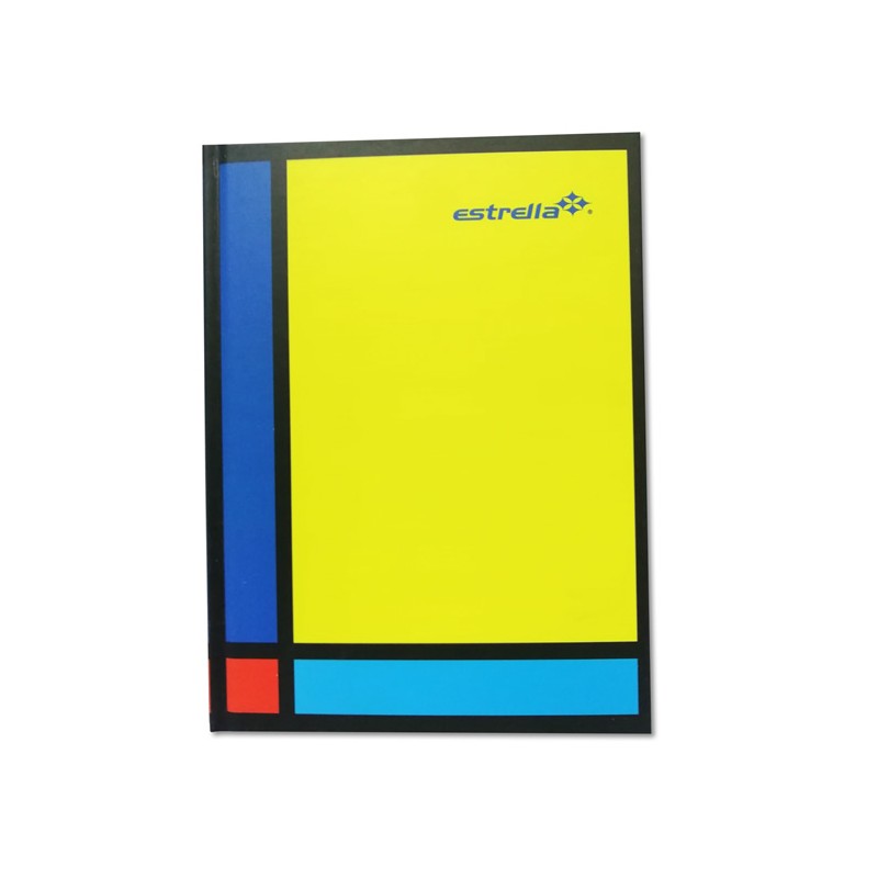 LIBRETA FRANCESA CUADRO CHICO PASTA DURA 96 HOJAS ESTRELLA