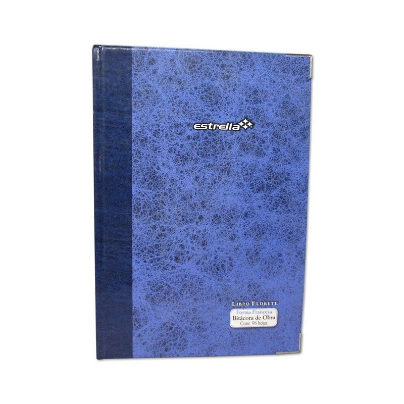 LIBRO FLORETE FRANCES BITACORA DE OBRA 96 HOJAS