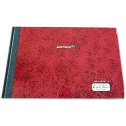 LIBRO FLORETE TABULAR 24 COLUMNAS 96 HOJAS ESTRELLA ITALIANA