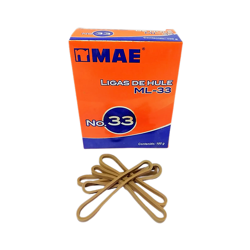 LIGA DE HULE NATURAL No 33 MAE