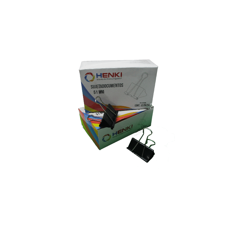 SUJETADOCUMENTOS 51 MM HENKI