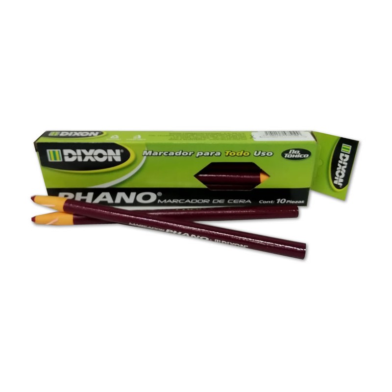 MARCADOR CERA ROJO DIXON