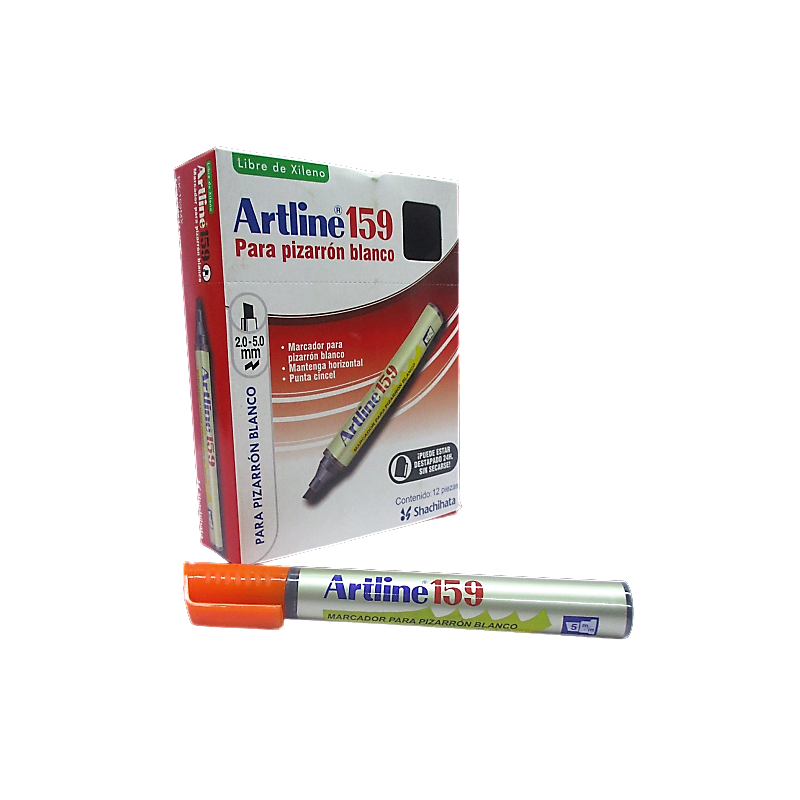 MARCADOR PARA PIZARRON ARTLINE 159 NARANJA