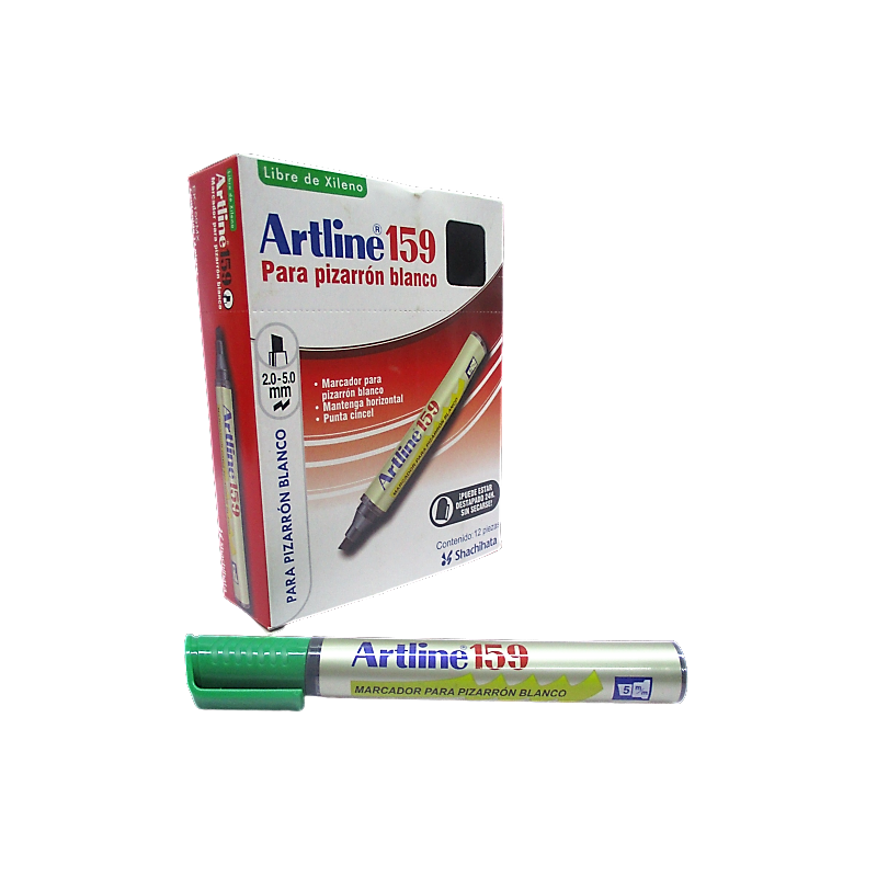 MARCADOR PARA PIZARRON ARTLINE 159 VERDE