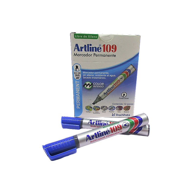MARCADOR PERMANENTE AZUL ARTLINE