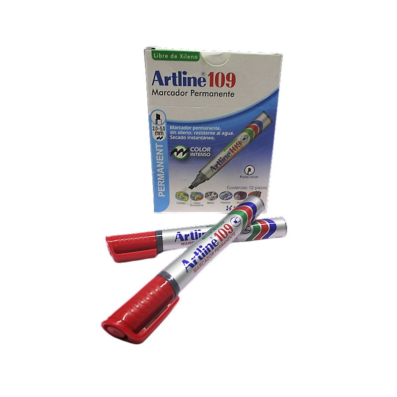 MARCADOR PERMANENTE ROJO ARTLINE