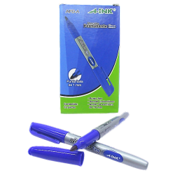 MARCADOR PERMANENTE FINO AZUL A-INK