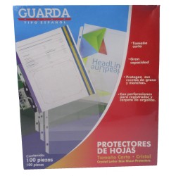 MICA PROTECTOR DE HOJAS GUARDA CARTA