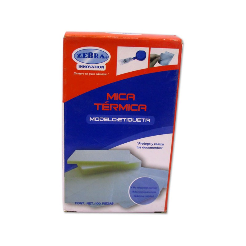 MICA TERMICA MODELO CIRCULACION ZEBRA