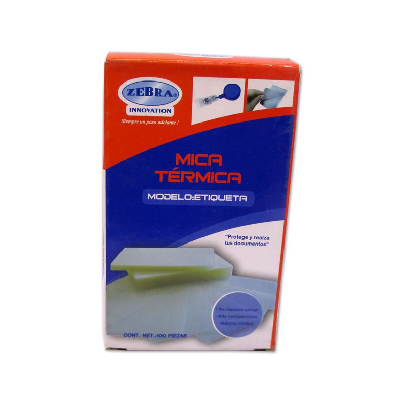 MICA TERMICA MODELO ETIQUETA ZEBRA