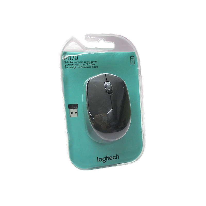 MOUSE INALAMBRICO NEGRO LOGITECH