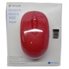 MOUSE INALÁMBRICO MICROSOFT WIRELESS MOBILE COLOR ROJO