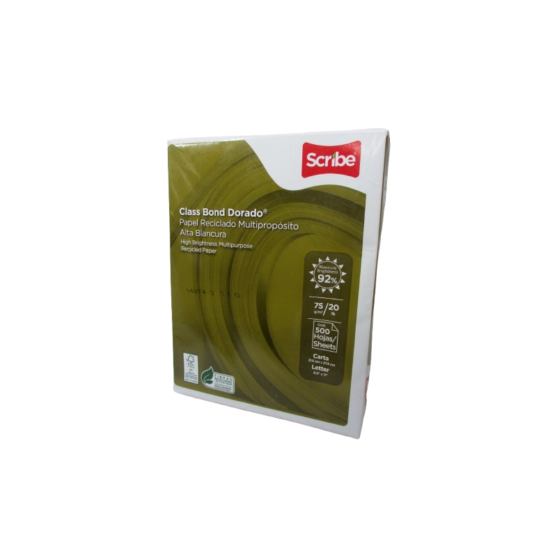 PAPEL BOND BOND DORADO CARTA