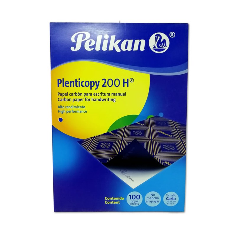 PAPEL CARBON AZUL PELIKAN TAMAÑO CARTA