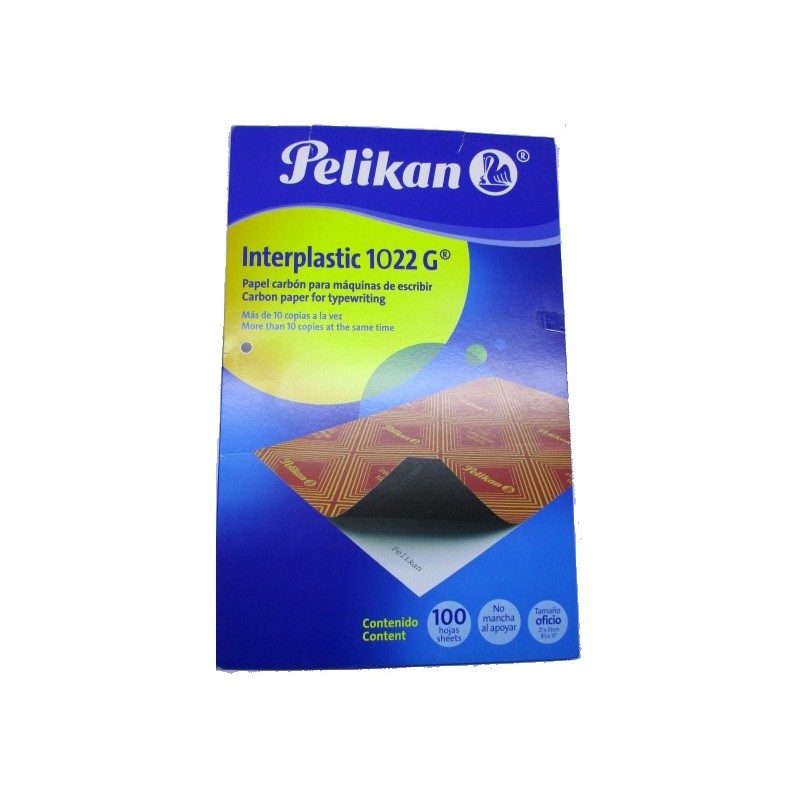 PAPEL CARBON NEGRO PELIKAN TAMAÑO OFICIO