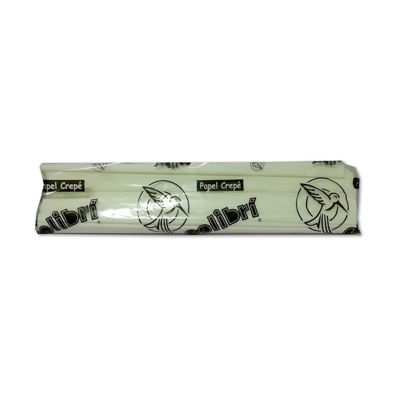 PAPEL CREPE COLIBRI BLANCO